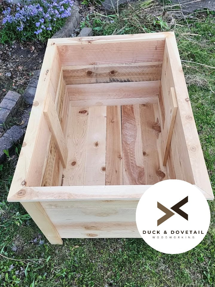 24 x 36 Cedar Planter Box Plans