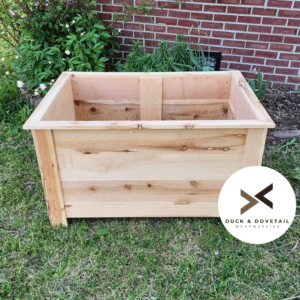 24 x 36 Cedar Planter Box Plans